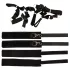 Fetish Fantasy - Bettfessel-Set (schwarz)