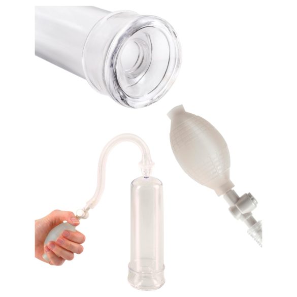Pump Worx Beginner - Penispumpe (transparent)