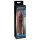 Pipedream X-TENSION Mega 2 - realistische Penishülle (20,3 cm) - dunkel naturfarben