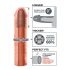 X-TENSION Mega 3 - Naturgetreues Penismantel (22,8cm) - Hautfarben