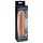 X-TENSION Perfect 2 - Penis-Manschette mit Hodenring (19cm) - hautfarben