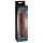 Pipedream X-TENSION Perfect 2 - Eichelring-Penishülle - dunkel natur (19 cm)