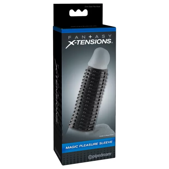 Pipedream - Fantasy X-Tensions - genoppte Penismanschette (schwarz)