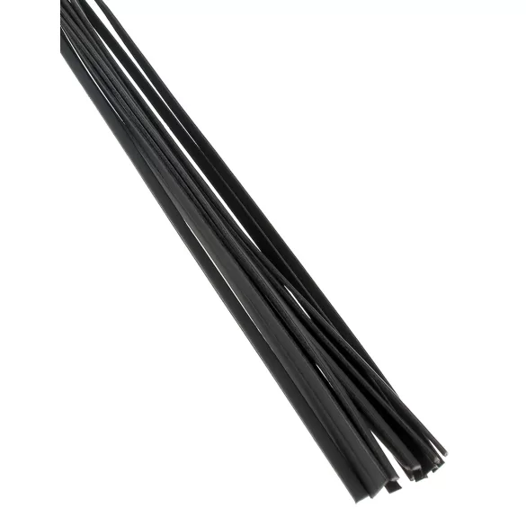 Fetish Fantasy Deluxe Cat-O-Nine - Peitsche (65 cm) - schwarz