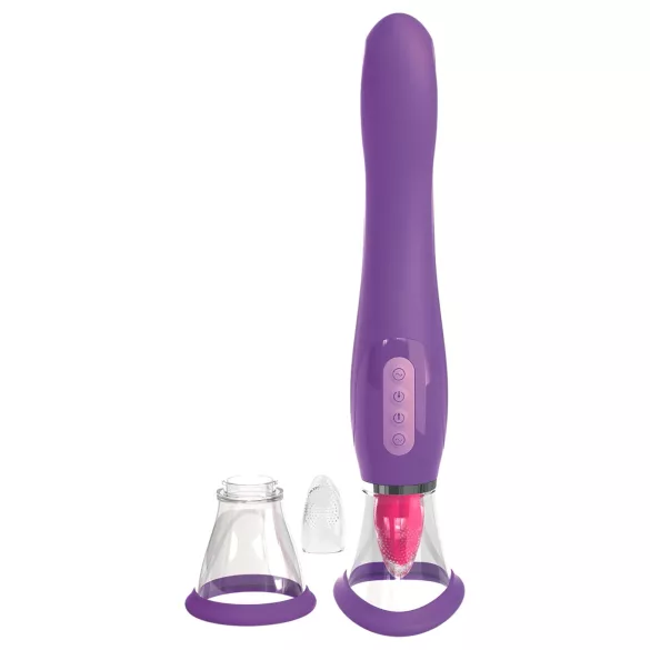 Pipedream - Fantasy - wiederaufladbare 3-in-1 Leckmaschine (lila)