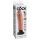 King Cock 8 - Biegsamer, naturgetreuer Vibrator (25cm)