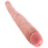King Cock 16 Tapered - naturgetreues Doppel-Dildo (41 cm) - Naturfarbe
