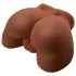 Pipedream Junk in Tha Trunk - vibrierender weiblicher Torso-Masturbator (dunkel naturfarben)