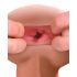 PDX Reach Around - 2-in-1 Masturbator und Penishülle (Natur)