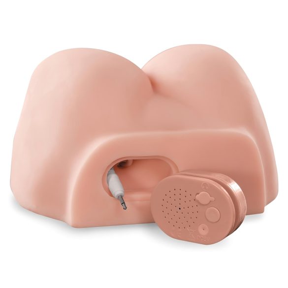 PDX Dirty Talk - Lebensechte Minitorsopuppe mit Dildo (natur)