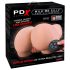 PDX Elite Milk Me Silly - Vibrations-Torso-Masturbator (natur)