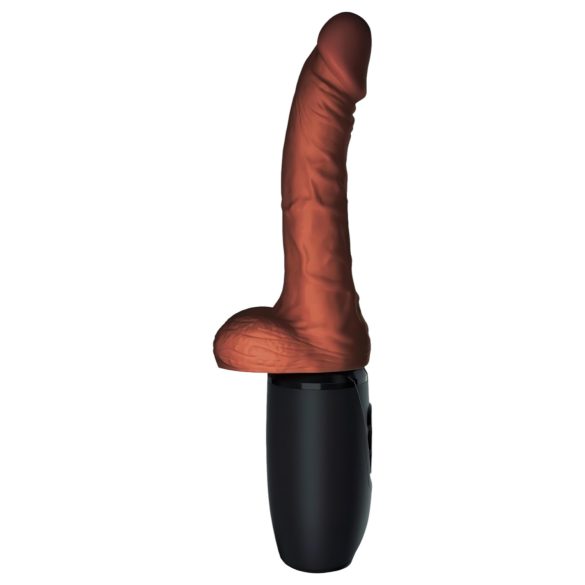 King Cock Plus 7,5 - Schubkraft Vibration (braun)