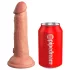King Cock Elite 6 - realistisch, haftender Dildo (15cm) - naturfarben