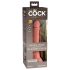 King Cock Elite 7 - realistische Dildo mit Saugnapf (18cm) - hautfarben