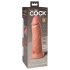 King Cock Elite 8 - Dildo mit Saugnapf (20cm) - Hautfarben