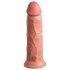 King Cock Elite 8 - Dildo mit Saugnapf (20cm) - Hautfarben