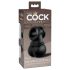 King Cock Elite Crown Jewels - Aufsatz für Dildos (schwarz)