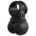 King Cock Elite Crown Jewels - Aufsatz für Dildos (schwarz)