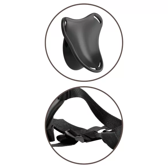 King Cock Elite Beginner's - Strap-ons für Einsteiger (schwarz)