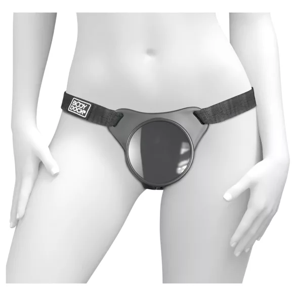 Body Dock OG - ansteckbarer Unterteil mit Saugnapf (schwarz)