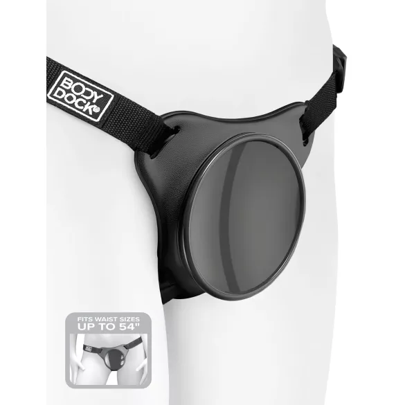 Body Dock OG - ansteckbarer Unterteil mit Saugnapf (schwarz)
