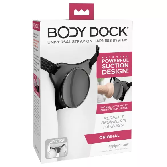 Body Dock OG - ansteckbarer Unterteil mit Saugnapf (schwarz)
