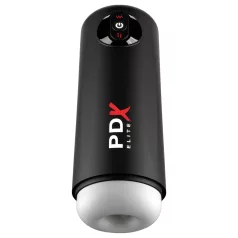   PDX Elite Moto Milker - Stoß-Vibrations-Masturbator (schwarz)
