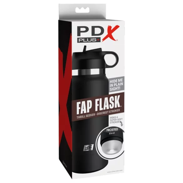 Fap Flask Abenteuerlust - Masturbator in Flasche (schwarz)