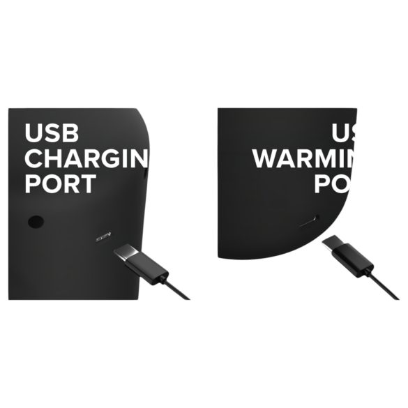 PDX Elite Milk Me Hotter - Erwärmender Masturbator (Schwarz)