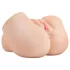 PDX Elite - saugender, vibrierender 2-in-1-Masturbator (natur)