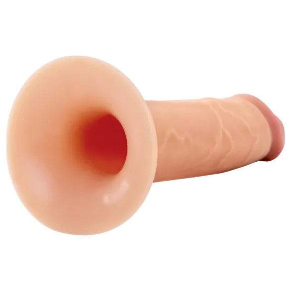 X-TENSION Elite - hohler Umschnalldildo (hautfarben)