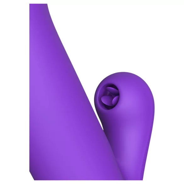 Fantasy For Her - 2in1 Stoßvibrator und Klitorisstimulator (Lila)