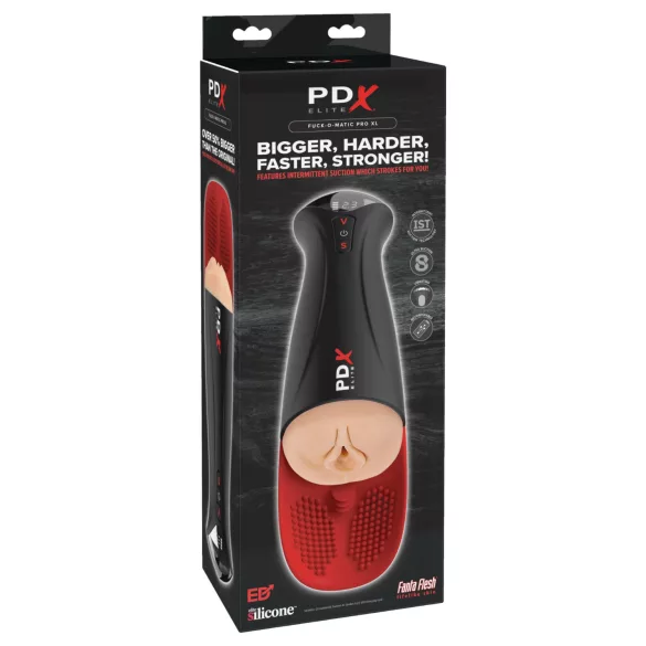 PDX Elite Fuck-O-Matic Pro XL automatischer Saugmasturbator - schwarz