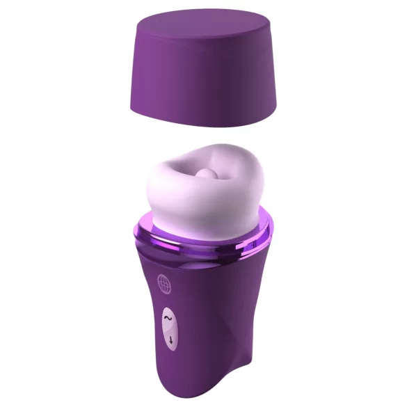 Fantasy For Her Lush Kiss Plush - Saug- und Zungen-Klitorisstimulator (lila)