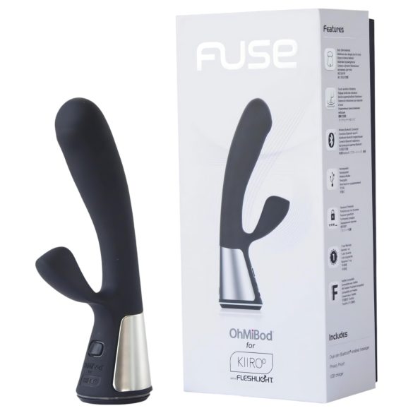 Fleshlight OHMIBOD Kiiroo - Intelligenter Klitorisstim-Vibrator (Schwarz)