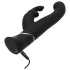 Happyrabbit G-Punkt - Wiederaufladbarer Vibrator mit Klitorisarm (Schwarz)