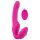 Strepless Strap-On - Befestigungsfreier Vibrator (Pink)
