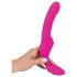 Strepless Strap-On - Befestigungsfreier Vibrator (Pink)