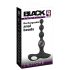 Black Velvet - Perlen Anal-Vibrator (schwarz)