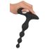 Black Velvet - Perlen Anal-Vibrator (schwarz)