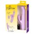 SMILE Thrusting - Rotierender Vibrator mit Klitorisstimulator (Lila)