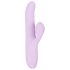 SMILE Thrusting - Rotierender Vibrator mit Klitorisstimulator (Lila)