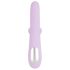 SMILE Thrusting - Rotierender Vibrator mit Klitorisstimulator (Lila)