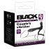 Black Velvet - Akku 2in1 Partner-Vibrator & Penisring (schwarz)