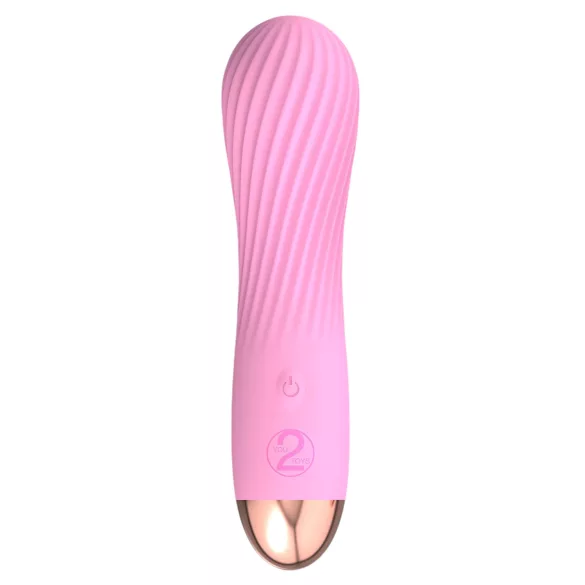 Cuties Mini - Akku, wasserdichter Spiralvibrator (Pink)