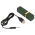Emerald Love - Wasserdichter Akku-Lippenstiftvibrator (Rot)