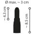 Emerald Love - Wasserdichter Akku-Lippenstiftvibrator (Rot)