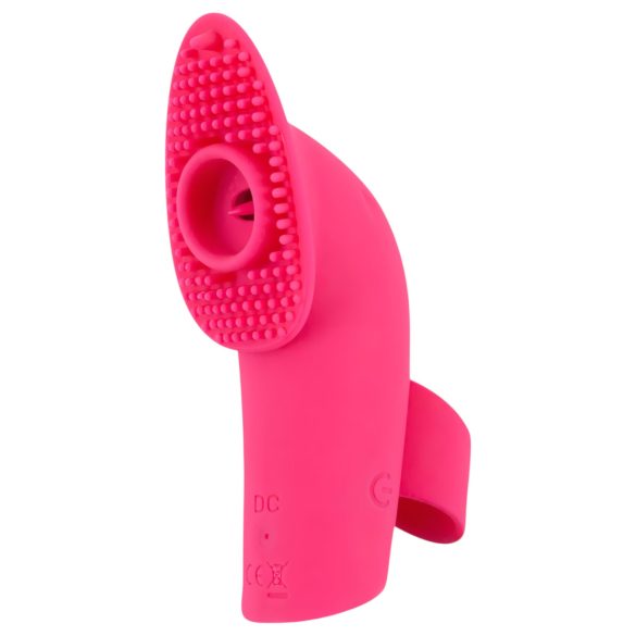 SMILE Licking - Luftwellen-Zungen-Fingervibrator (Pink)