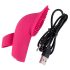 SMILE Licking - Luftwellen-Zungen-Fingervibrator (Pink)