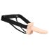 You2Toys Strap-on - Hohl, tragbarer Vibrator (Natur)